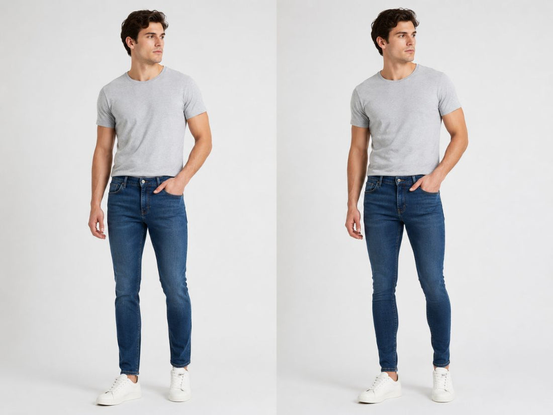 Slim Fit vs Skinny Fit Jeans