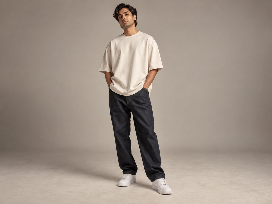 How to Style Oversized T-Shirts for Men: 12 Easy Outfit Ideas - Ariiston men's fashion guide