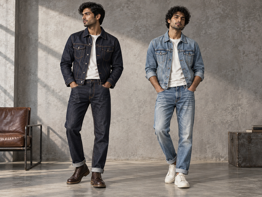 Raw Denim vs Washed Denim: Which Should You Wear? (2026) - Ariiston men's fashion guide