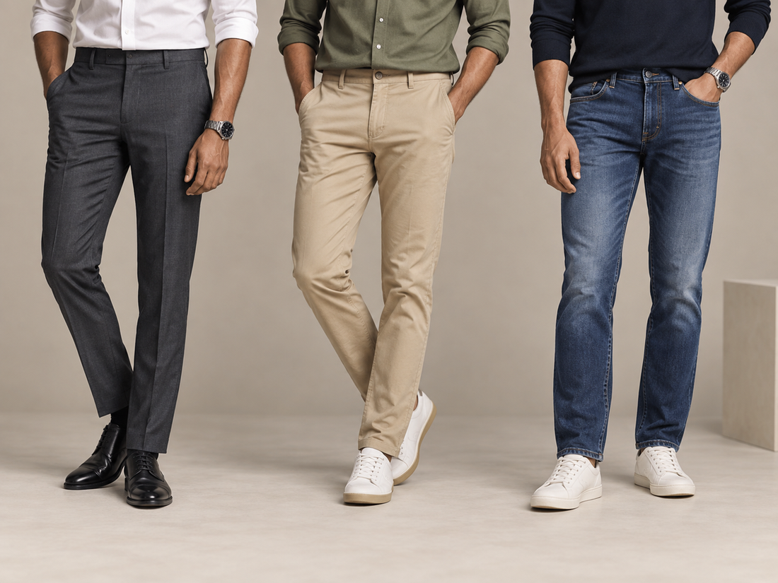 Trousers vs Pants: What's the Real Difference? (2026 Guide) - Ariiston men's fashion guide