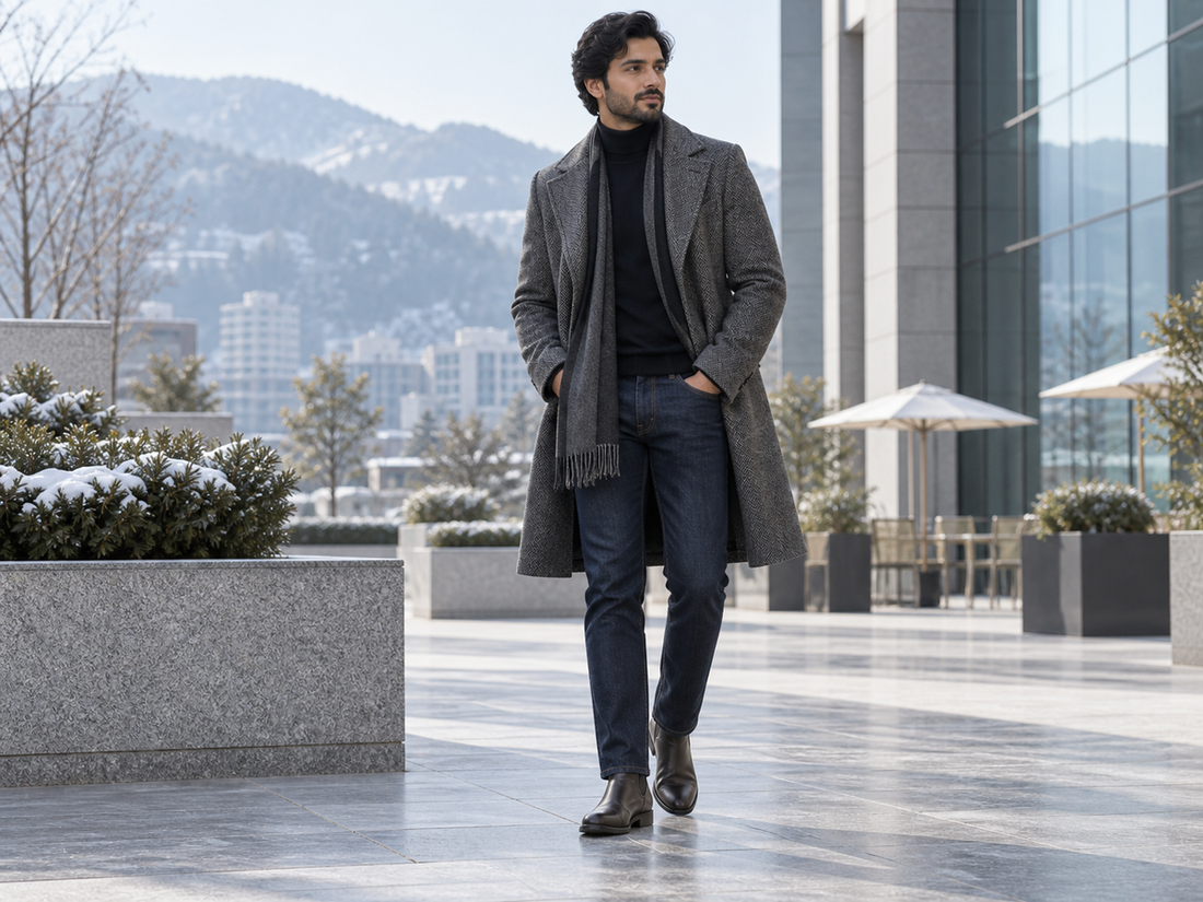 10 Winter Outfit Ideas for Men: Best Cold Weather Style Guide (2026) - Ariiston men's fashion guide