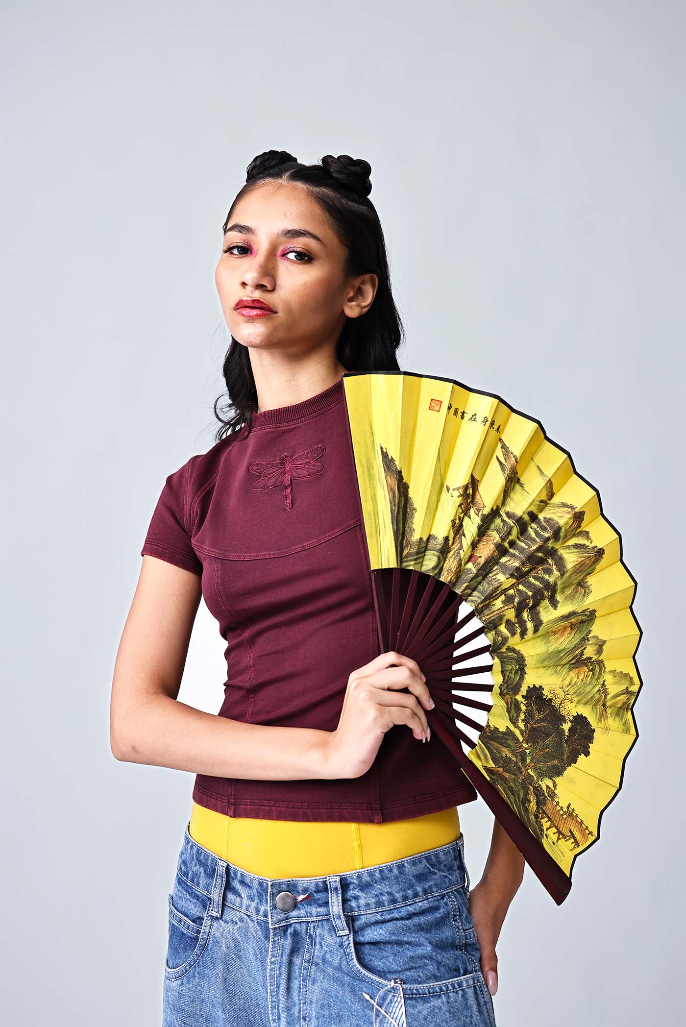 The Dragonfly - Burgundy