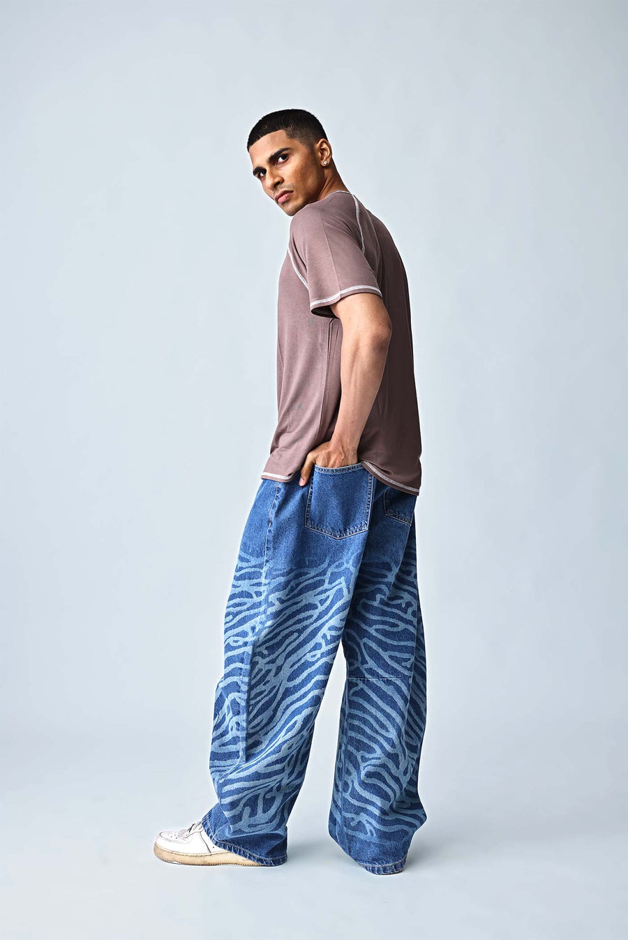 Indigo Barrel Fit- Coral Reef Men