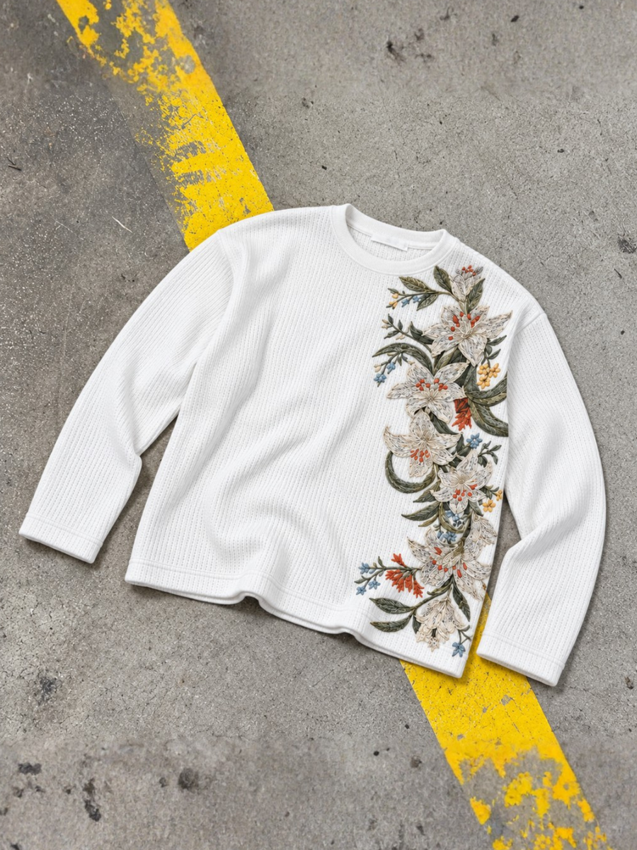 Ivory Eden Waffle