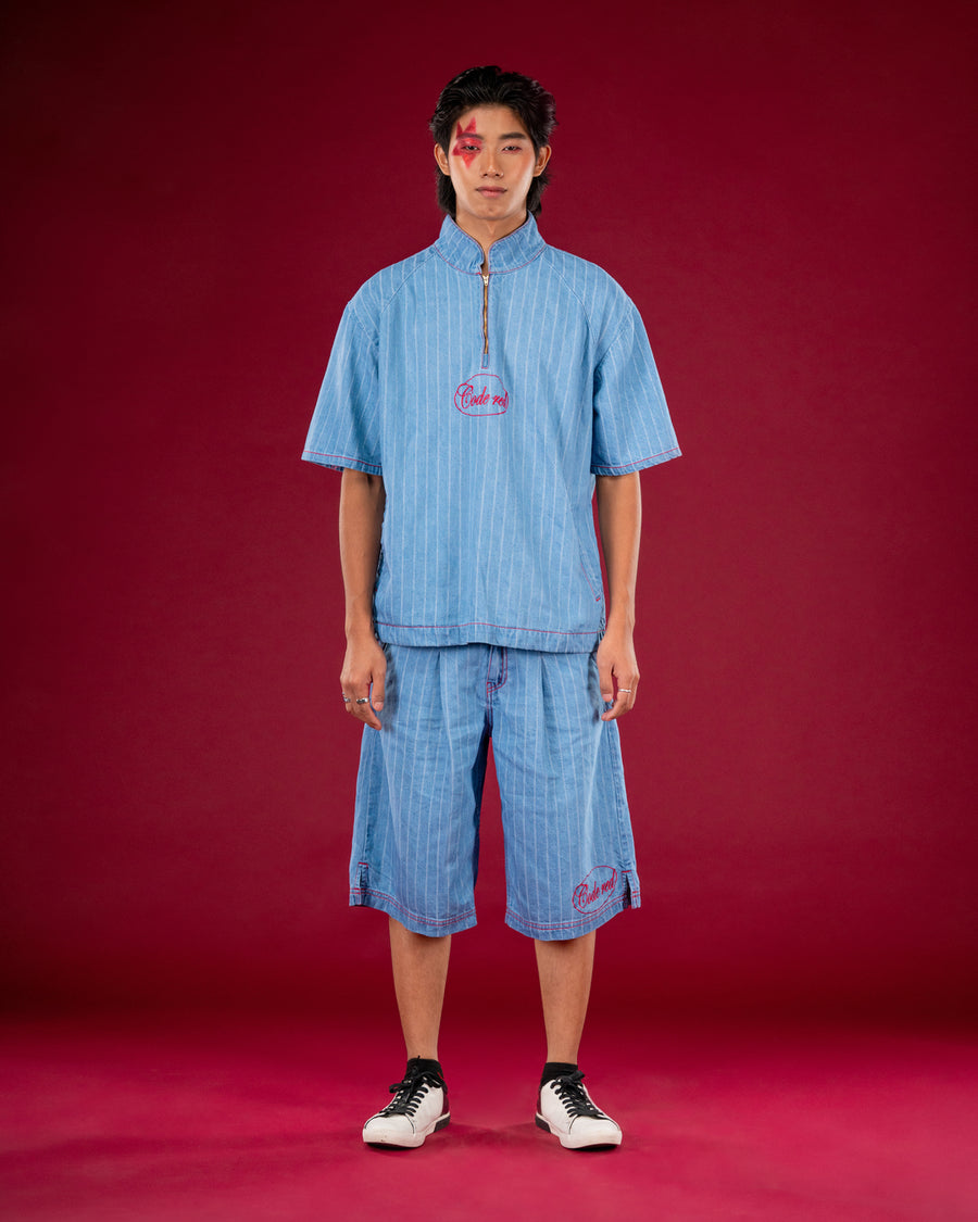 Signal Pinstripe Jort — Men