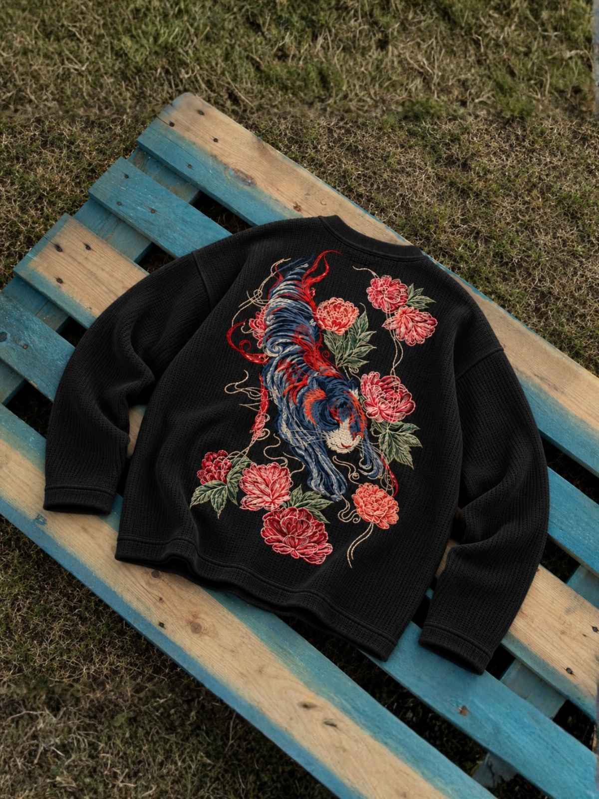 Koi In Bloom Waffle
