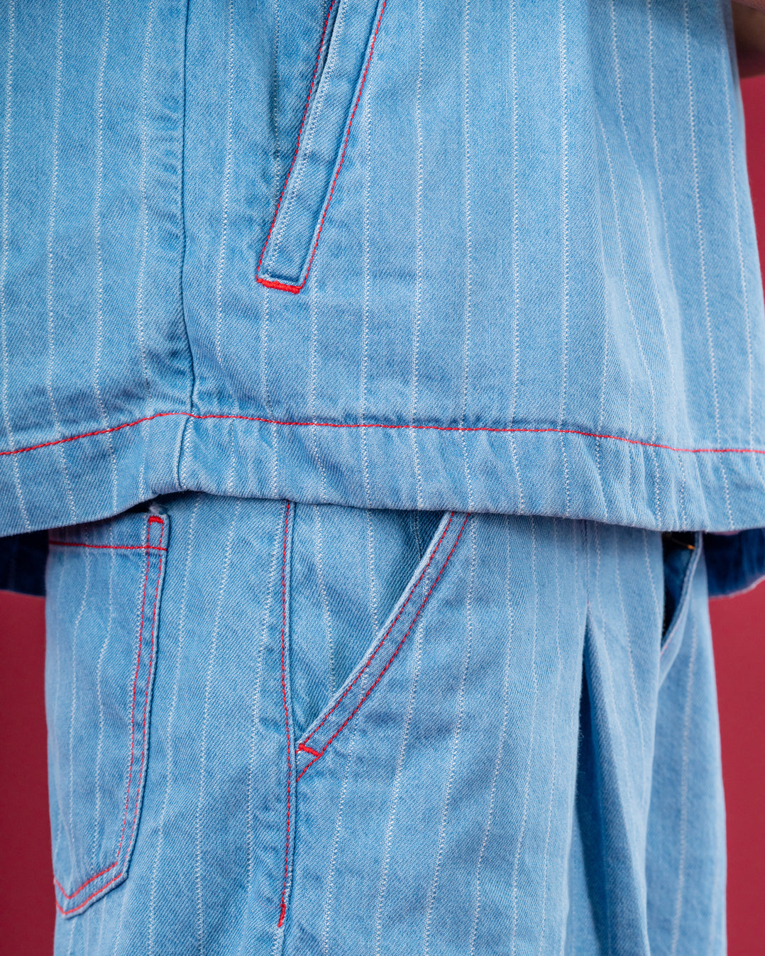 Signal Pinstripe Jort — Men