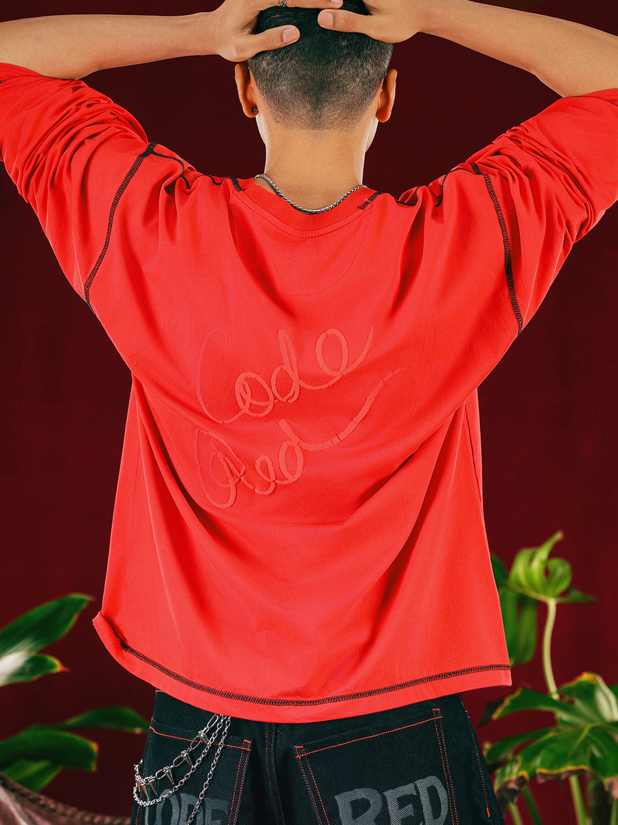 Red Panther Flare Sleeve Tee - Unisex