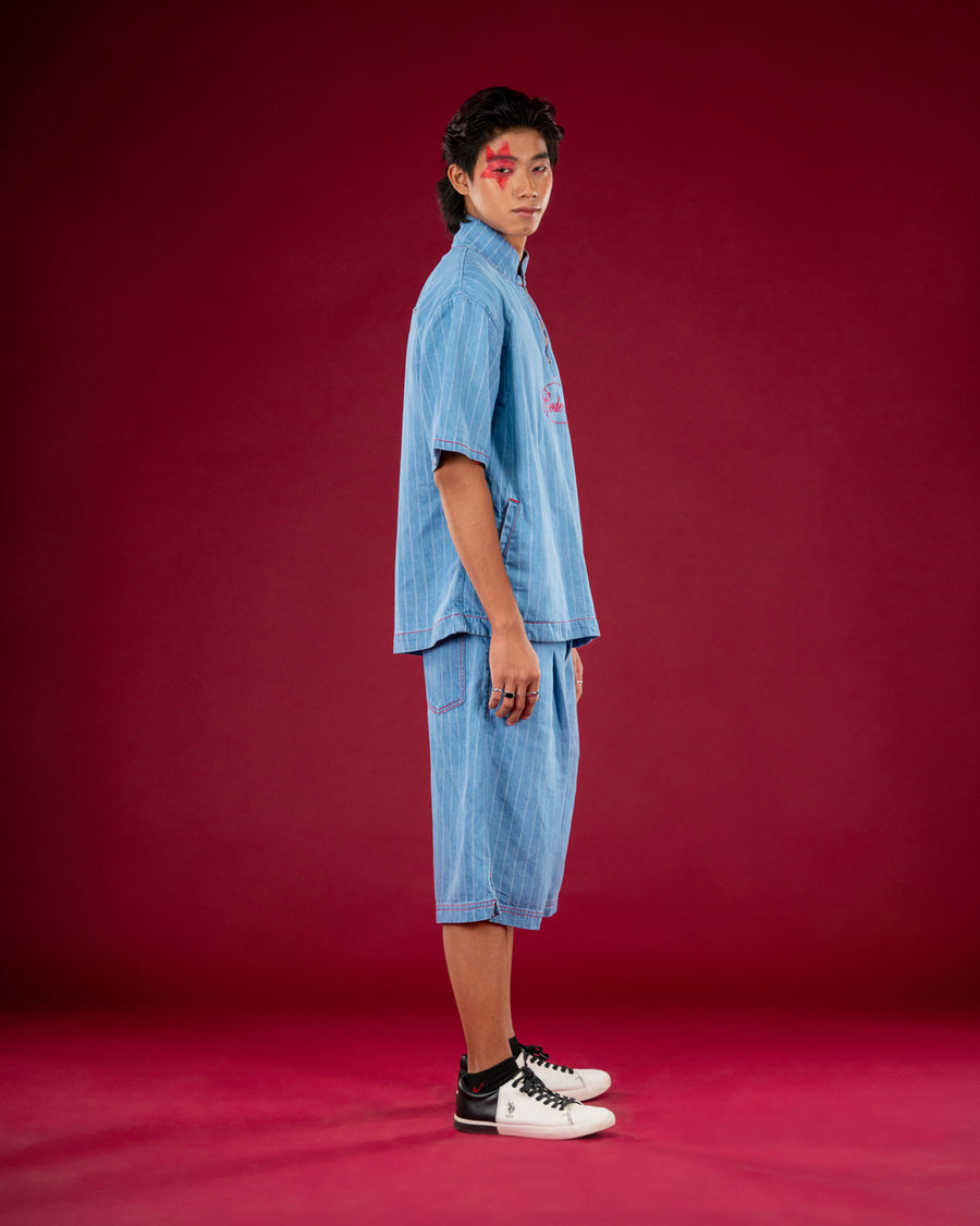 Signal Pinstripe Jort — Men