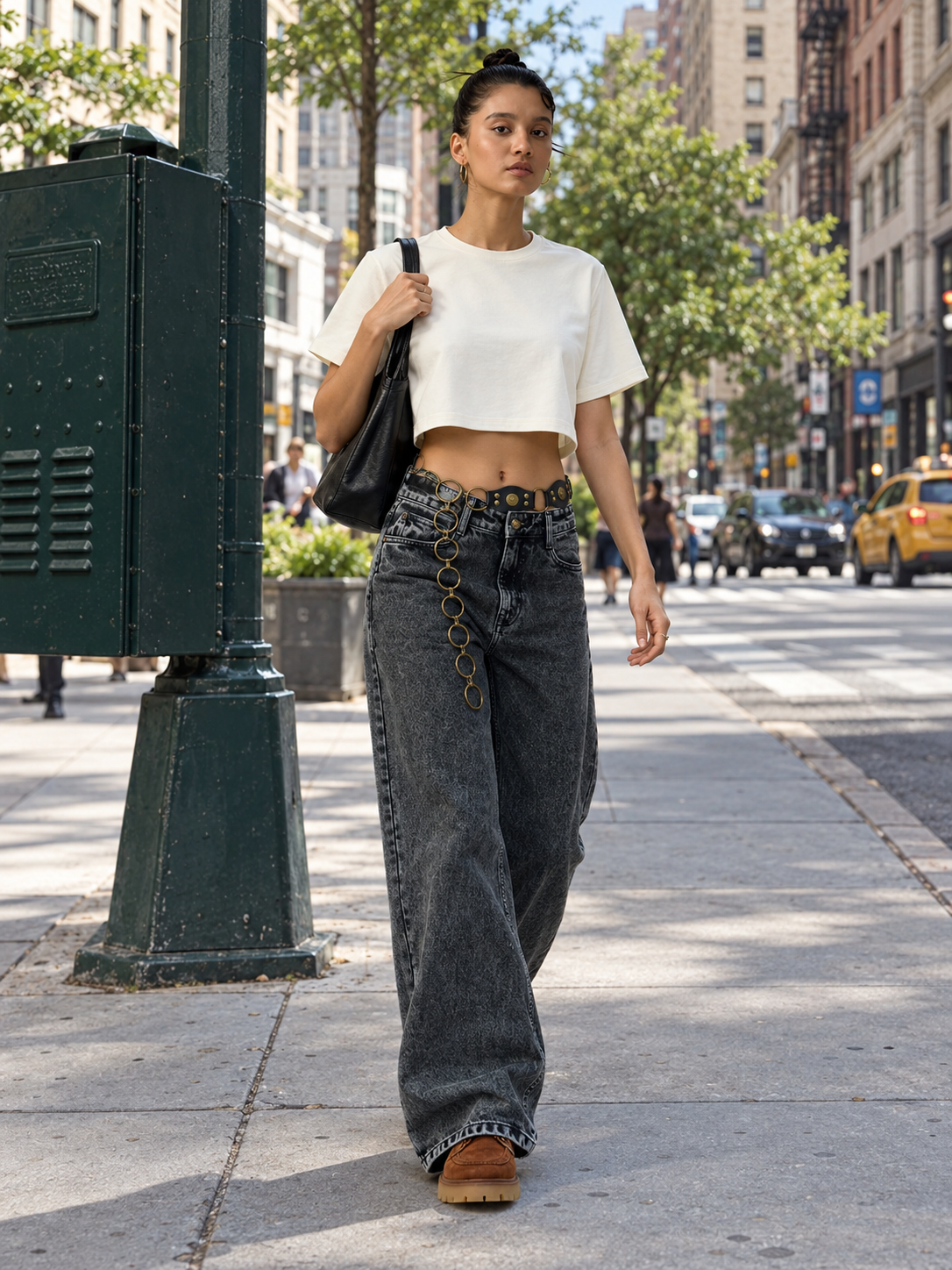 Salt & Pepper Wide Leg AD