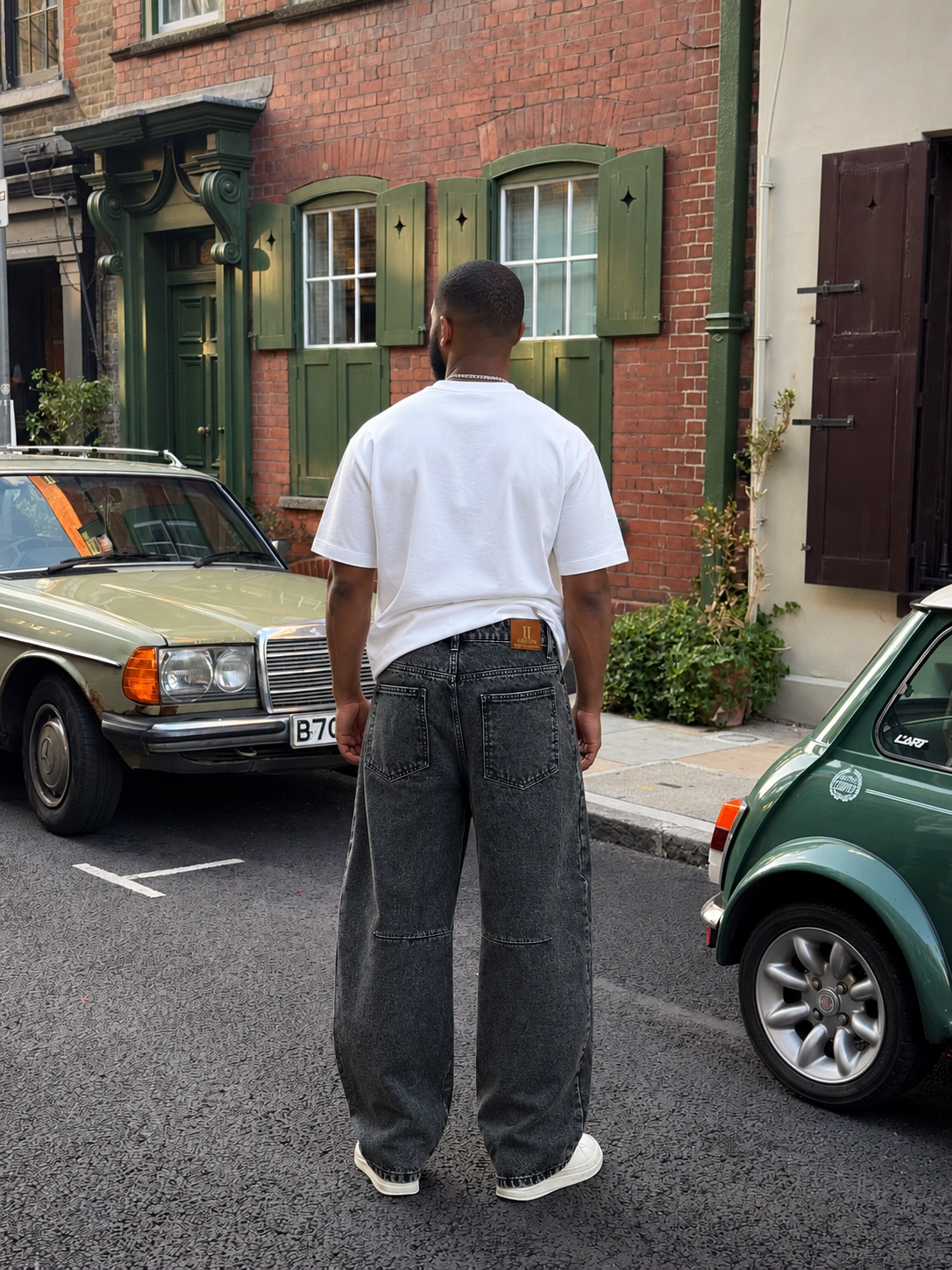 Salt & Pepper Barrel Fit Jeans AD