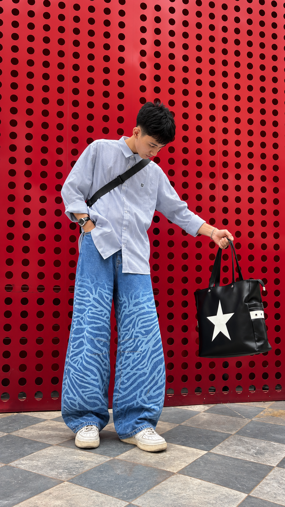 Indigo Barrel Fit- Coral Reef Men AD