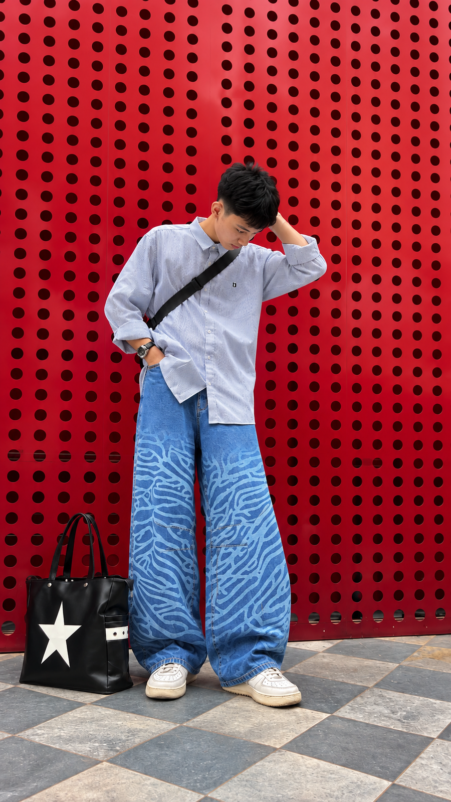 Indigo Barrel Fit- Coral Reef Men AD