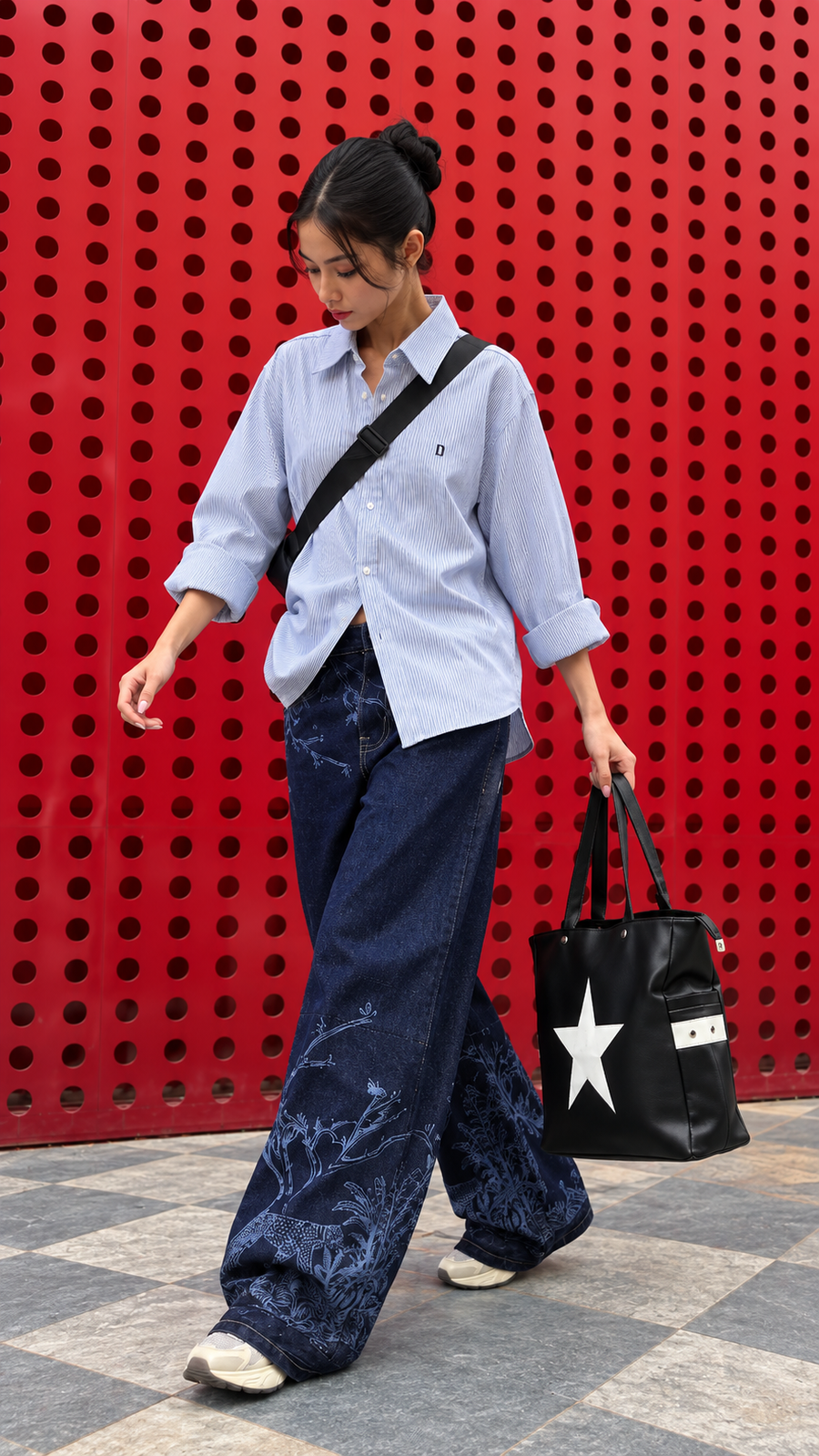 Dark Indigo Barrel Jeans - The Lost Paradise Women AD
