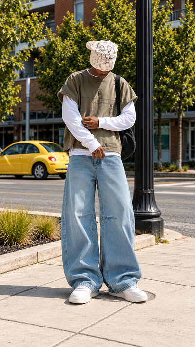 Indigo Vintage Barrel Fit AD