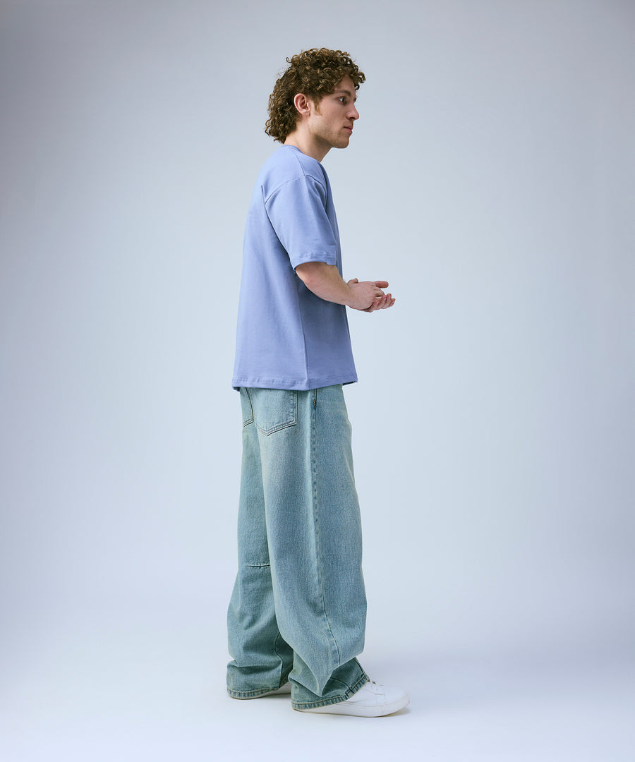 Heavyweight Oversized T-Shirt – Lite Blue