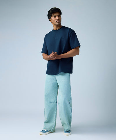 Heavyweight Oversized T-Shirt - Navy