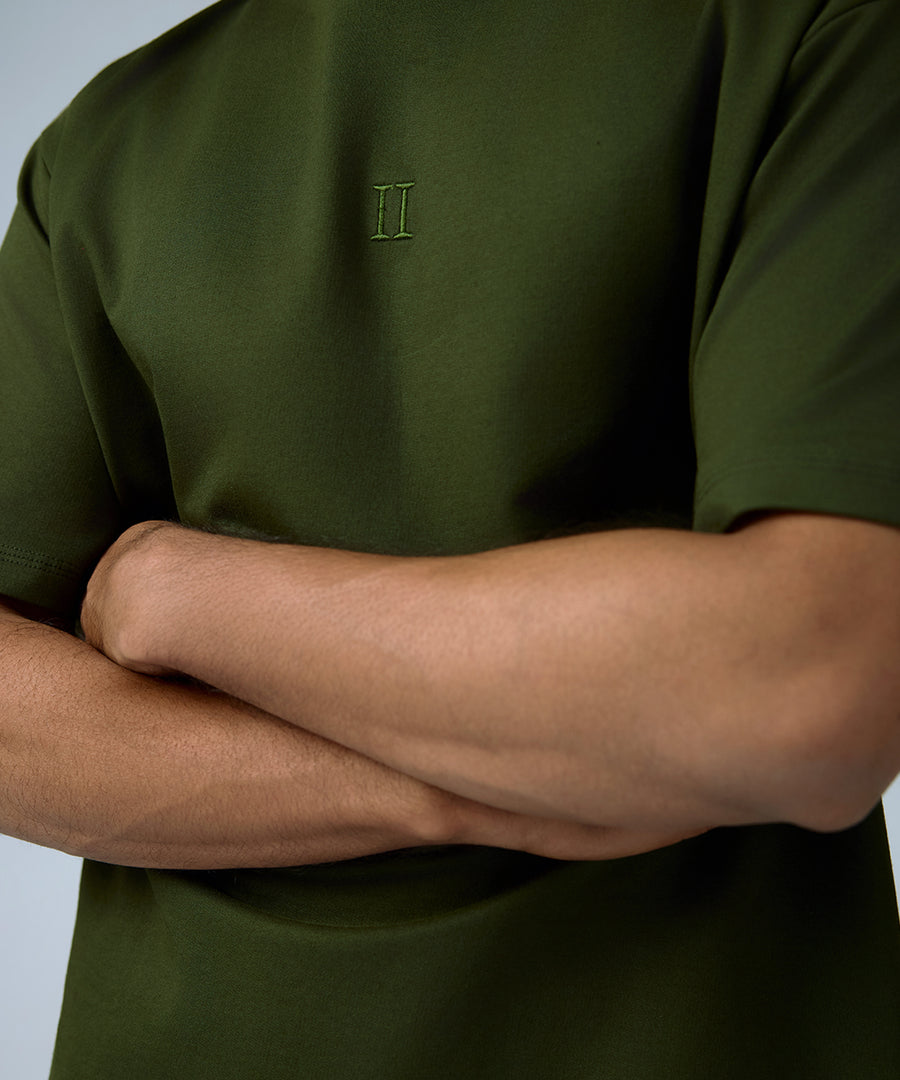 heavyweight oversized t-shirt - Olive