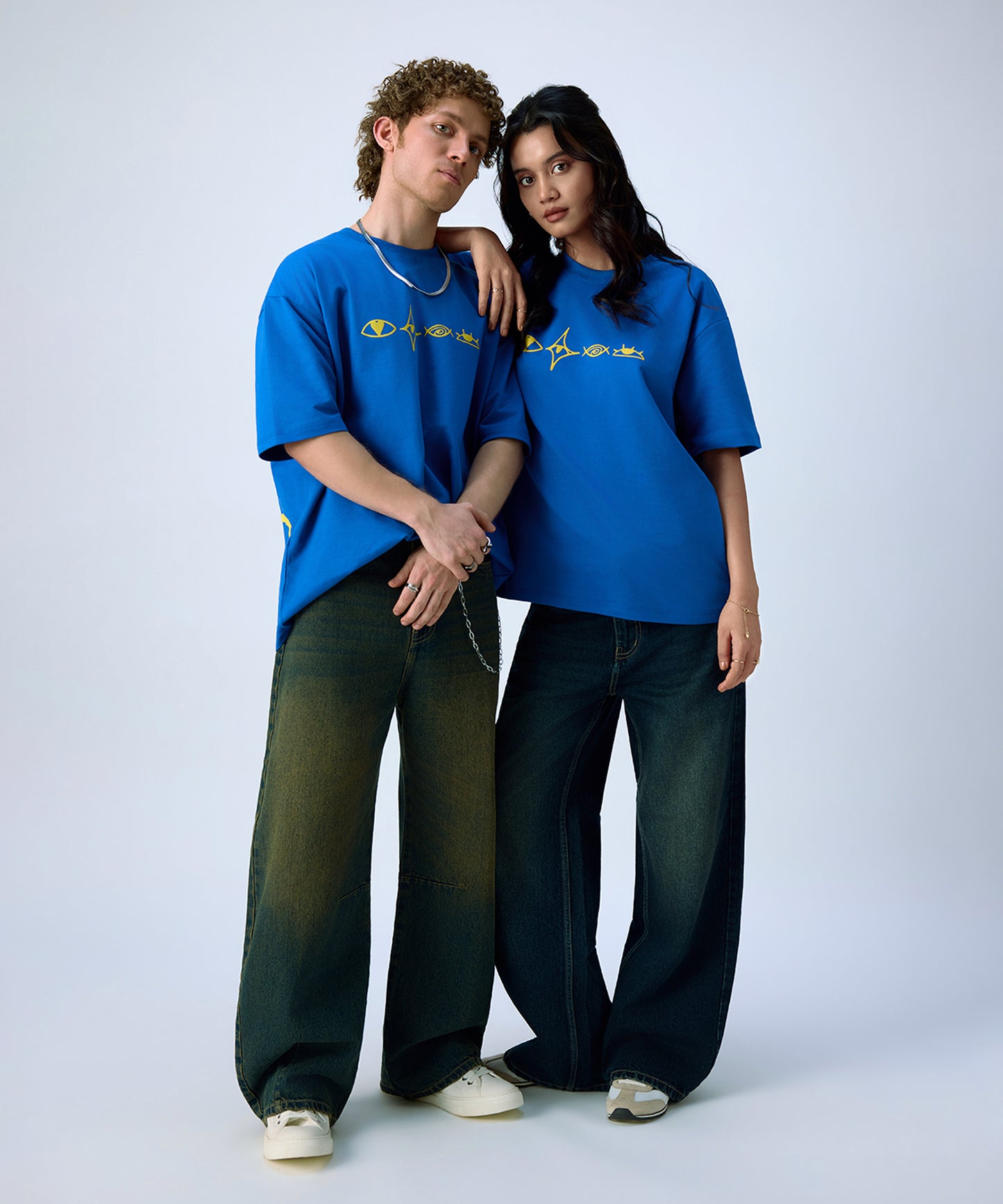 Perspective Tee Royal Blue for Women - Styled Look