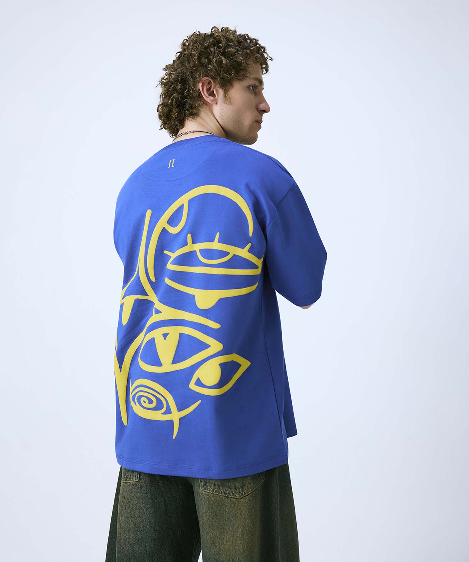 Perspective Tee Royal Blue - Back View