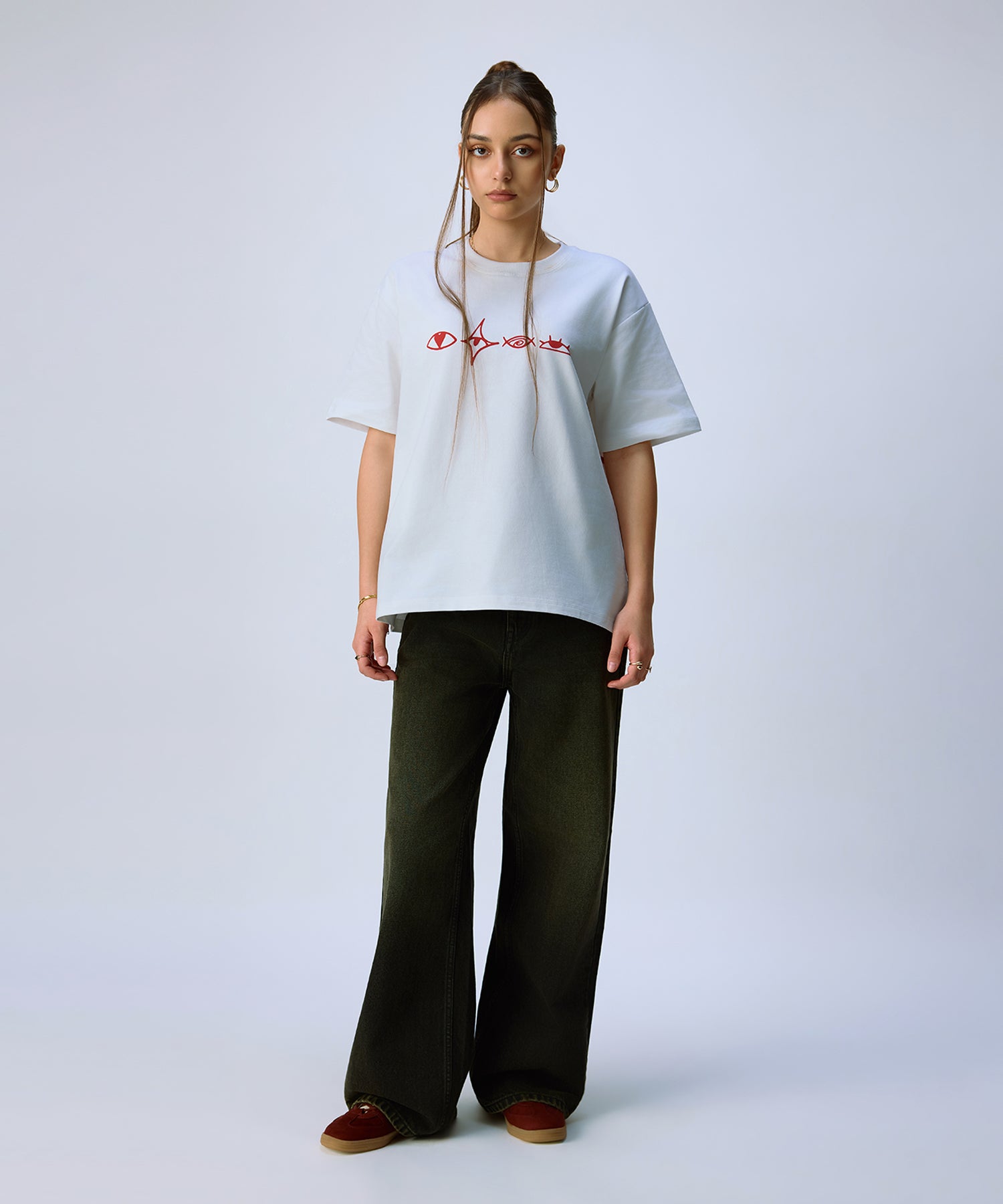 Perspective Tee White for Women - Front View