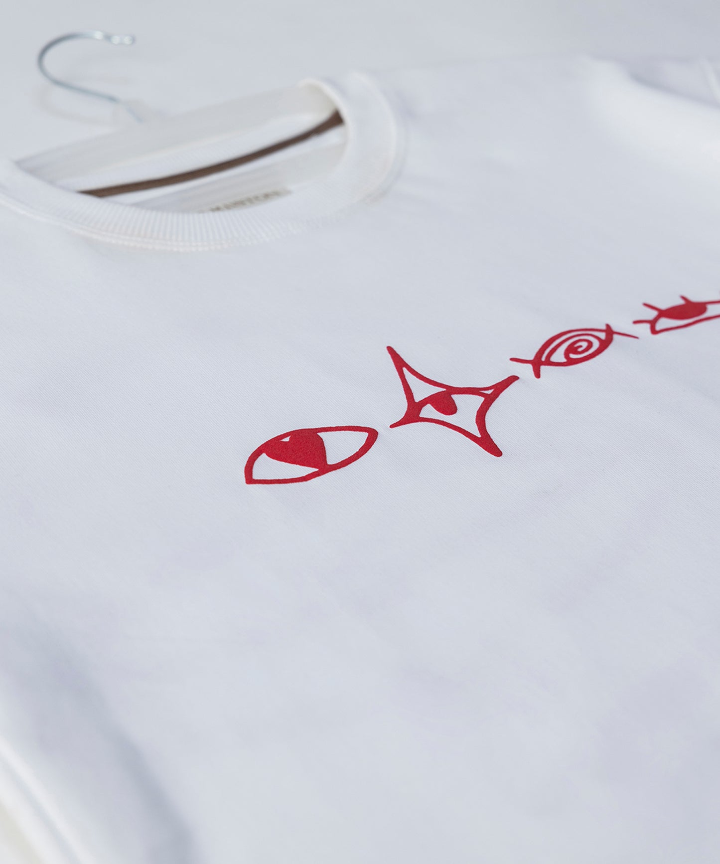 Perspective Tee White for Women - Fabric Close-up