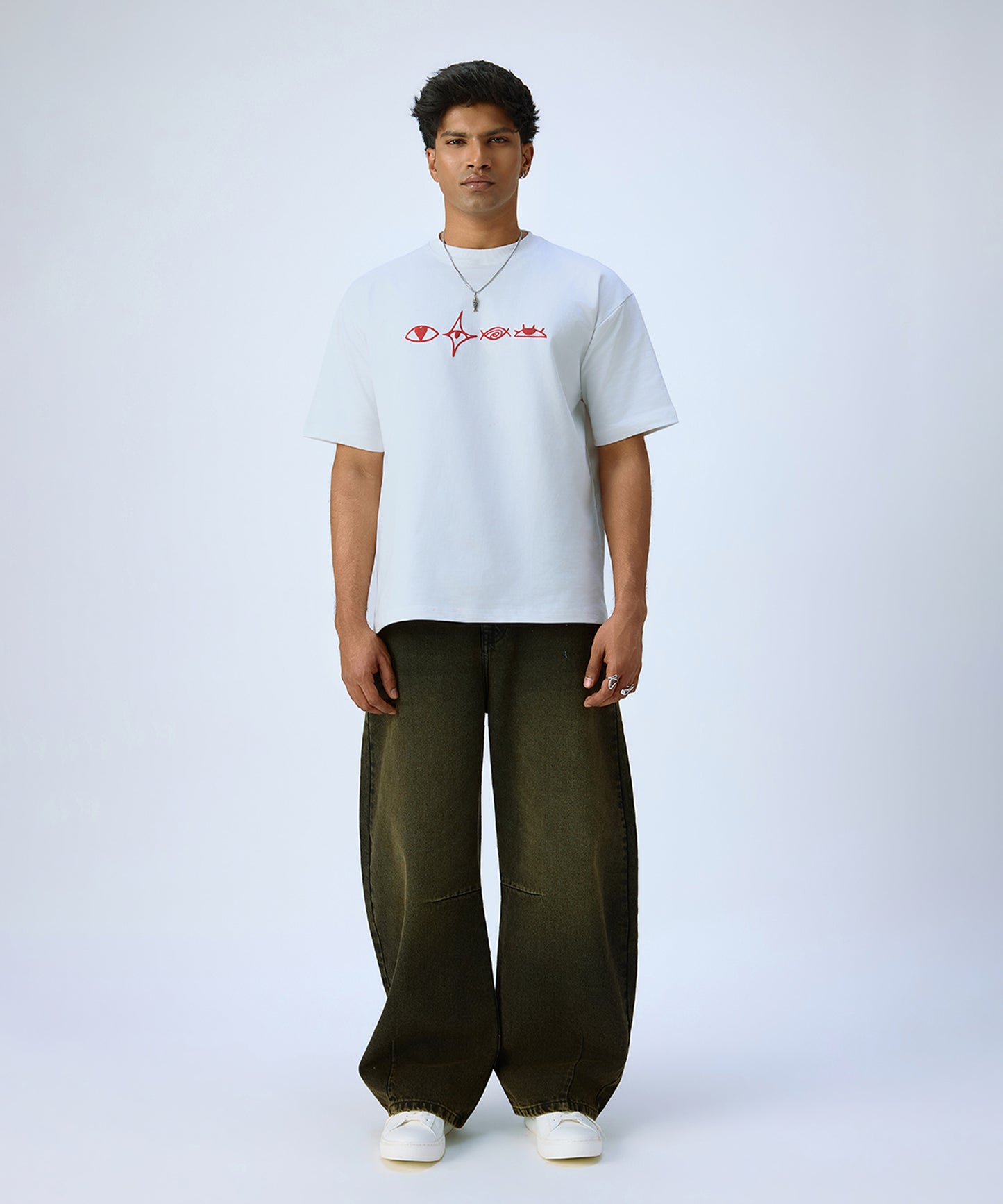Perspective Tee White - Front View
