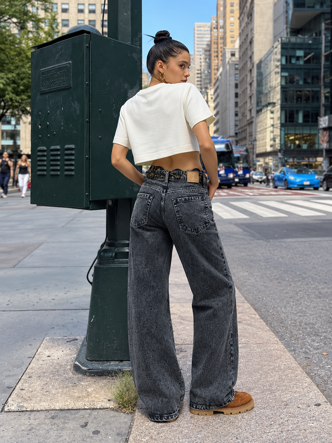 Salt & Pepper Wide Leg AD