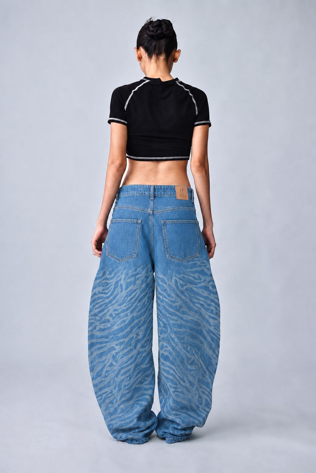 Indigo Barrel Jeans - Coral Reef Women