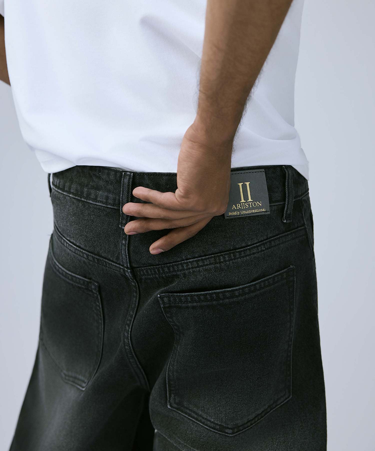 Black Fused Barrel Fit with brand label